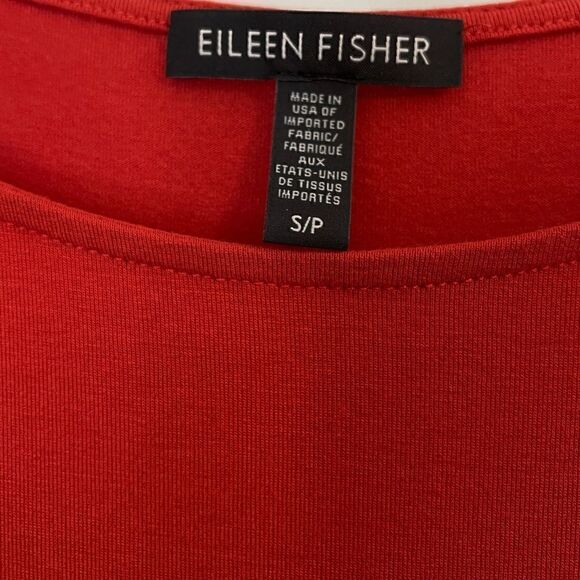 Eileen Fisher Angled Tunic Top Size SP - Picture 5 of 8